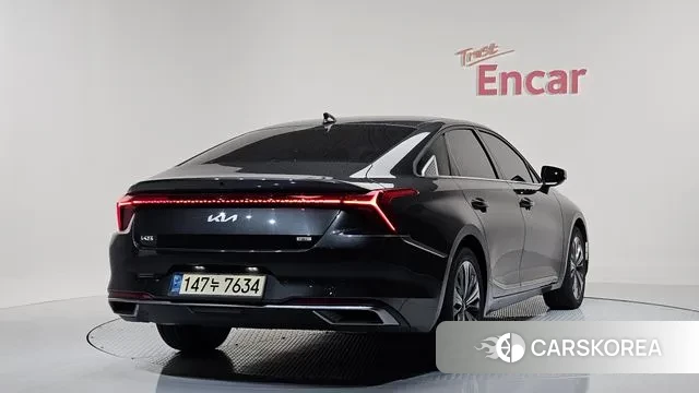 Kia K8 Hybrid 2021 Серый из Кореи