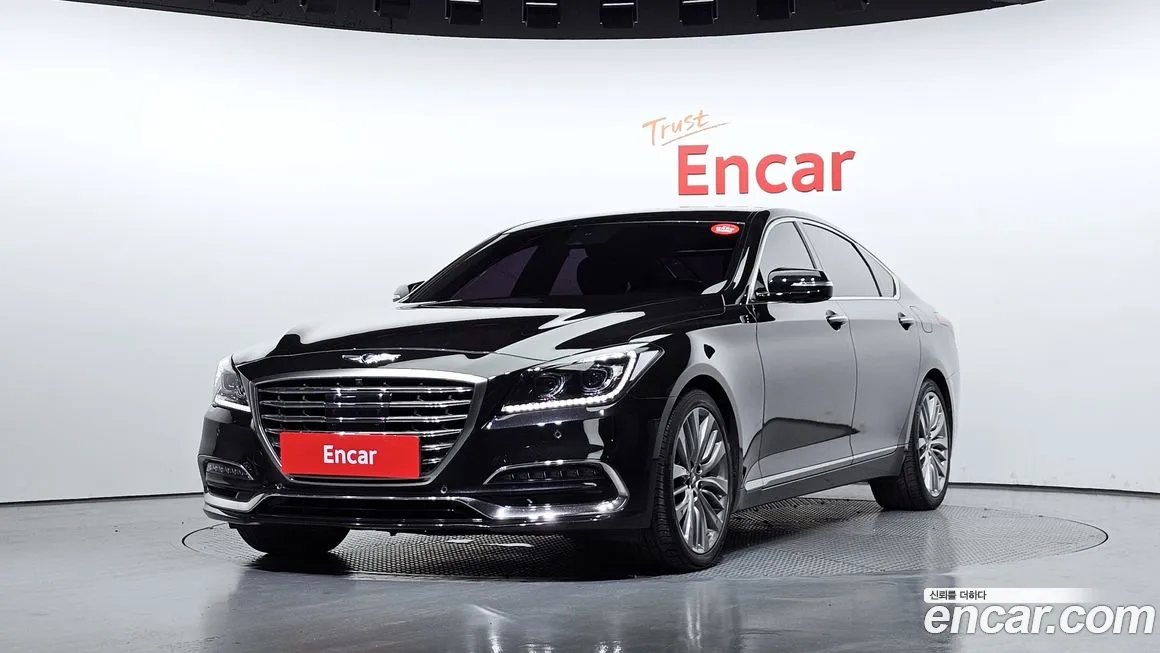 Genesis G80 2018 Черный из Кореи