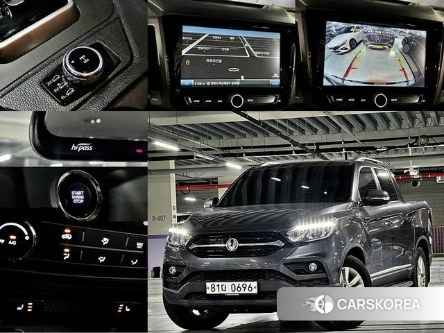 Ssangyong Rexton Sports 2018 Серый из Кореи