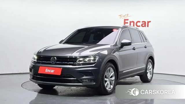 Volkswagen Tiguan second Generation 2020 Серый из Кореи