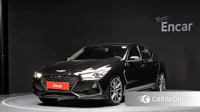 Genesis G70 2018 Черный из Кореи