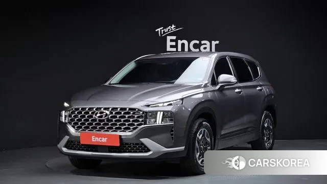 Hyundai The New Santa Fe 2022 Серый из Кореи