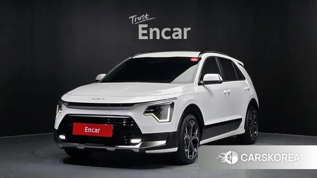 Kia Di Ol Nu Niro 2023 Белый из Кореи