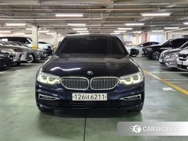 BMW 5 Series (G30) 2020 Синий из Кореи