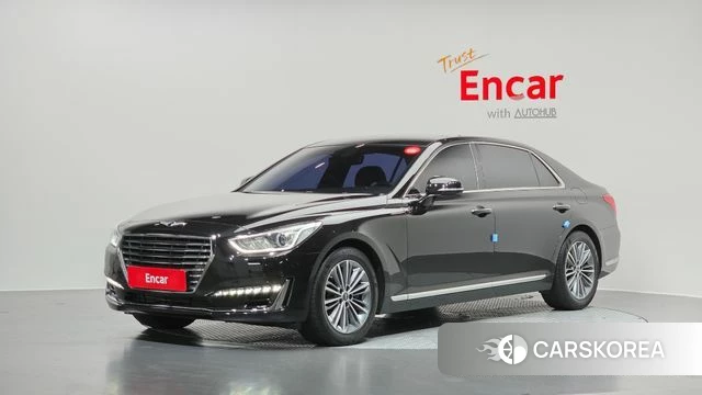 Genesis EQ900 2018 Черный из Кореи