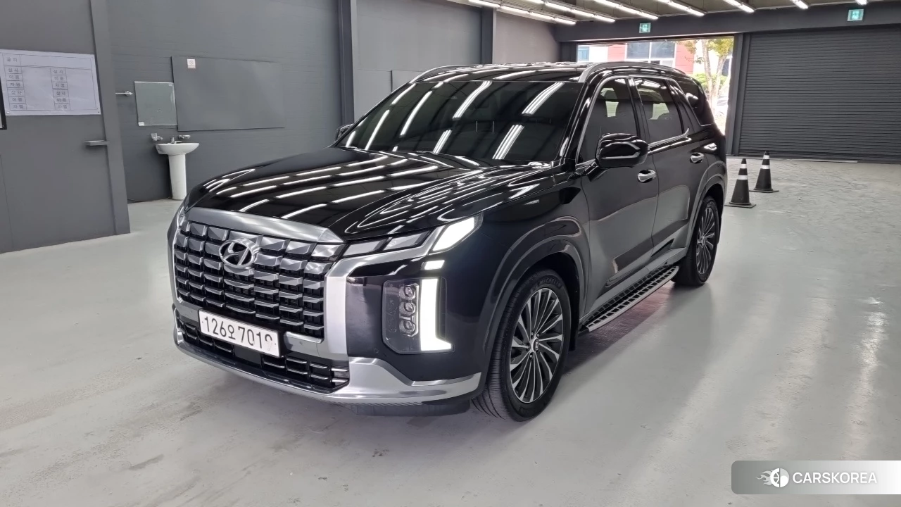 Hyundai The New Palisade 2023 Черный из Кореи