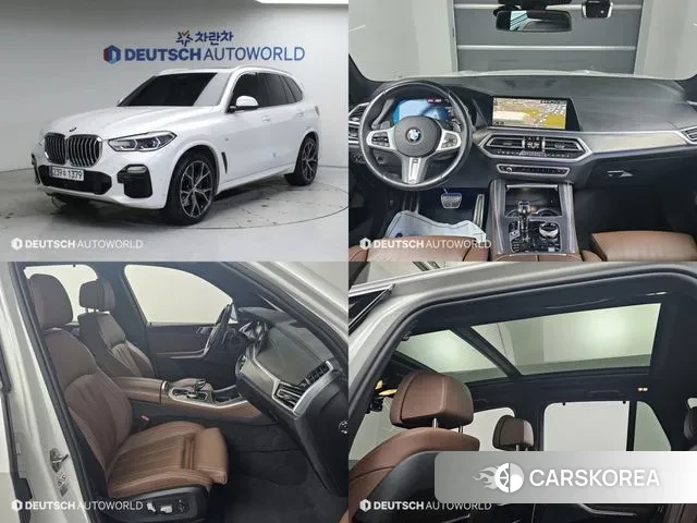 BMW X5 (G05) 2021 Белый из Кореи