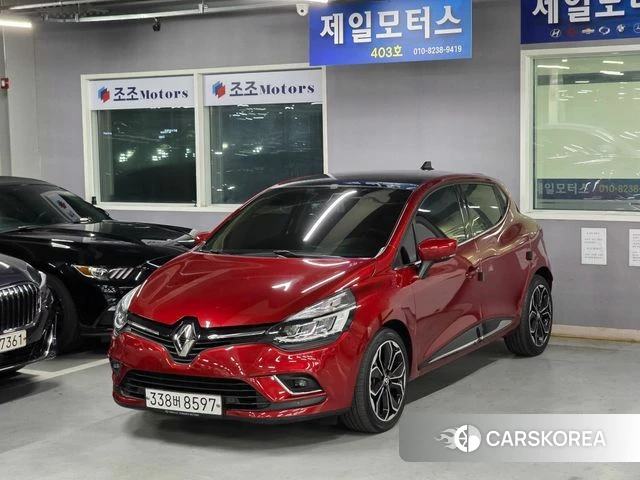 Renault Korea (Samsung) Clio 2019 Красный из Кореи