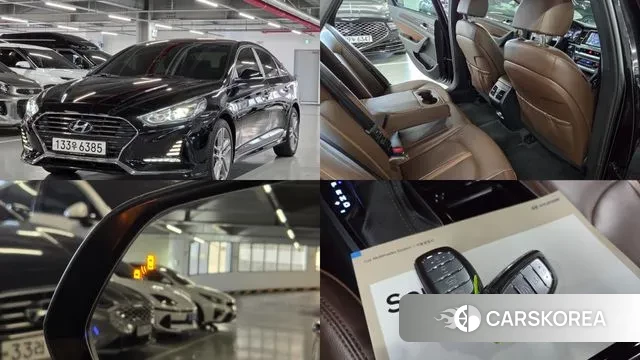 Hyundai Sonata New Rise 2018 Черный из Кореи