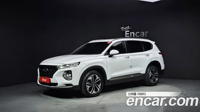 Hyundai Santa Fe TM 2018 Белый из Кореи