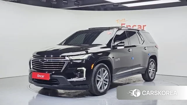 Chevrolet (GM Daewoo) Traverse 2023 Черный из Кореи