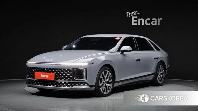 Hyundai Grandeur Hybrid (GN7) 2024 Серебряный из Кореи