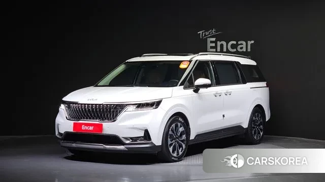 Kia Carnival 4th generation 2022 Белый из Кореи