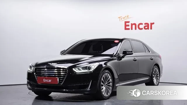 Genesis EQ900 2018 Черный из Кореи