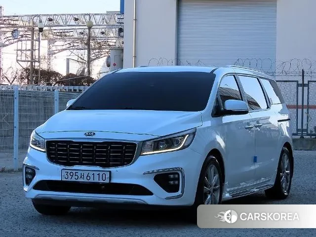 Kia The New Carnival 2018 Белый из Кореи