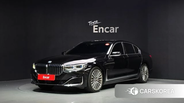 BMW 7 Series (G11) 2020 Черный из Кореи