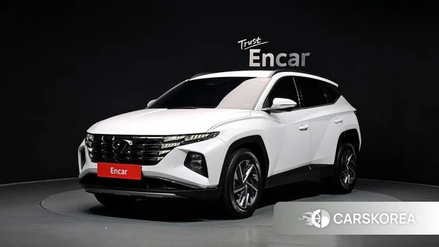 Hyundai Tucson Hybrid (NX4) 2020 Белый из Кореи