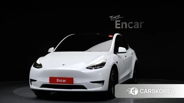 Tesla Model Y 2023 Белый из Кореи
