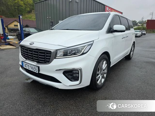 Kia The New Carnival 2019 Белый из Кореи