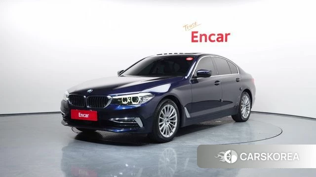 BMW 5 Series (G30) 2020 Синий из Кореи