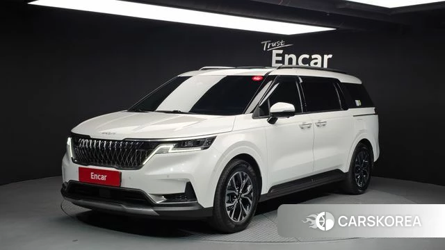 Kia Carnival 4th generation 2023 Белый из Кореи