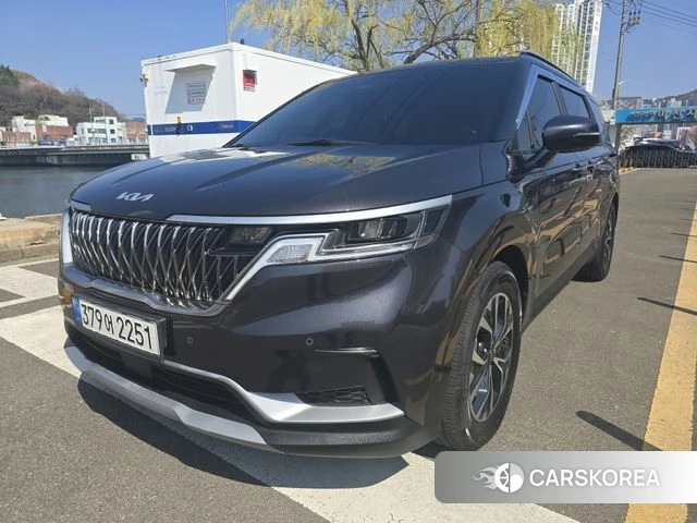 Kia Carnival 4th generation 2023 Серый из Кореи