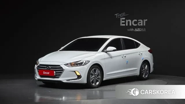 Hyundai Avante AD 2018 Белый из Кореи