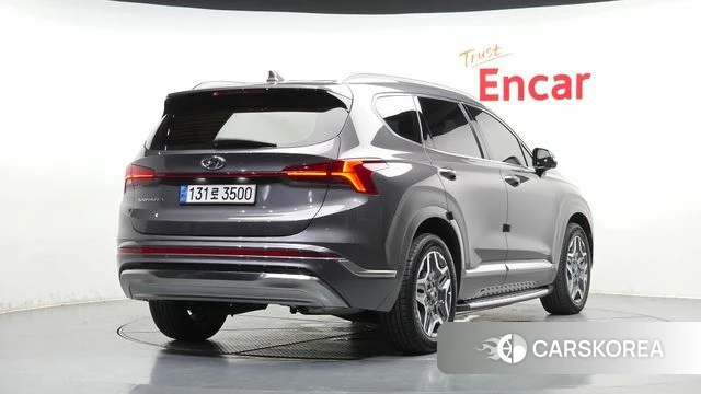 Hyundai The New Santa Fe 2022 Серый из Кореи