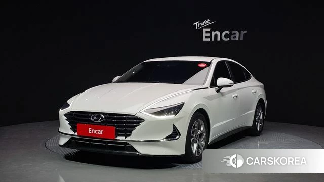 Hyundai Sonata (DN8) 2019 Белый из Кореи