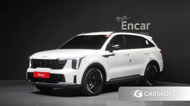 Kia The New Sorento 4th Generation 2023 Белый из Кореи