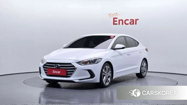 Hyundai Avante AD 2018 Белый из Кореи