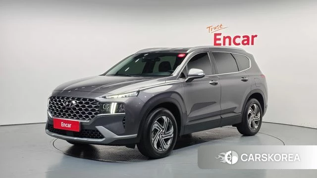 Hyundai The New Santa Fe 2022 Серый из Кореи