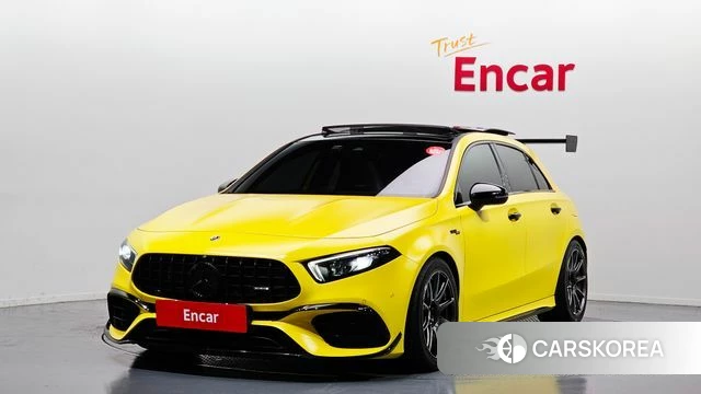 Mercedes-Benz A-Class W177 2023 Желтый из Кореи