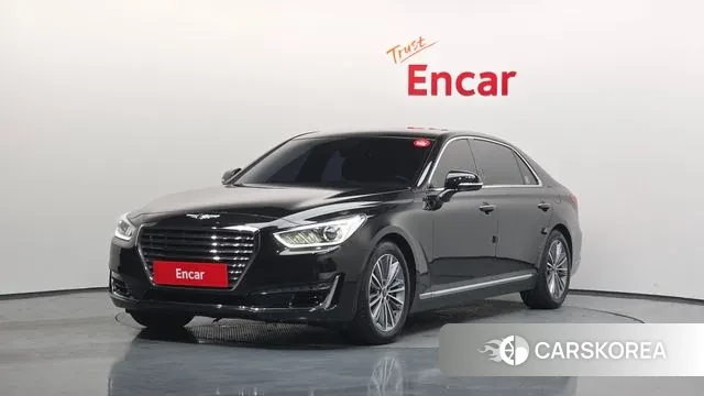 Genesis EQ900 2018 Черный из Кореи