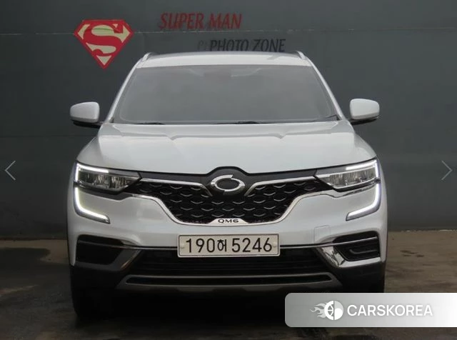 Renault Korea (Samsung) The New QM6 2021 Белый из Кореи