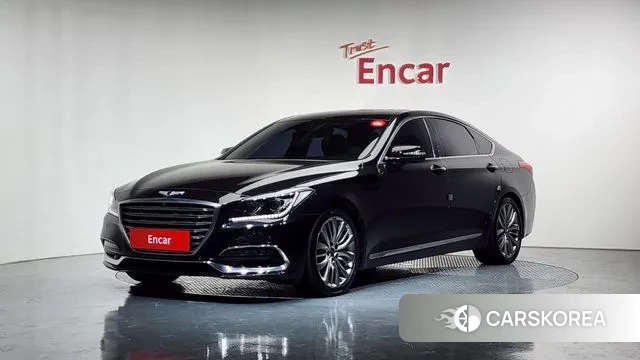 Genesis G80 2018 Черный из Кореи