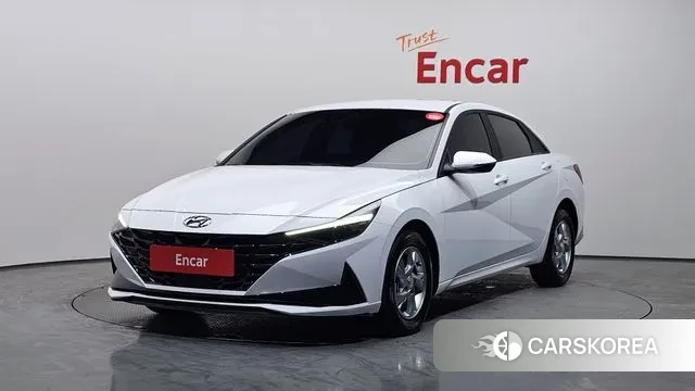 Hyundai Avante (CN7) 2020 Белый из Кореи