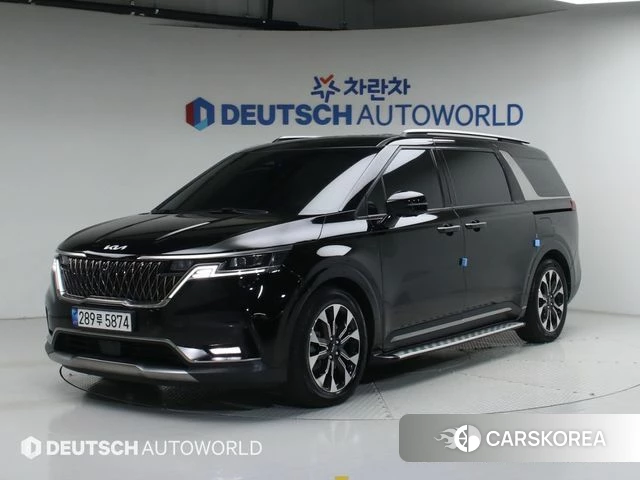 Kia Carnival 4th generation 2023 Черный из Кореи
