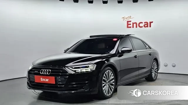 Audi A8 (D5) 2021 Черный из Кореи