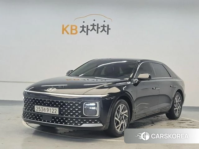 Hyundai Grandeur Hybrid (GN7) 2023 Черный из Кореи