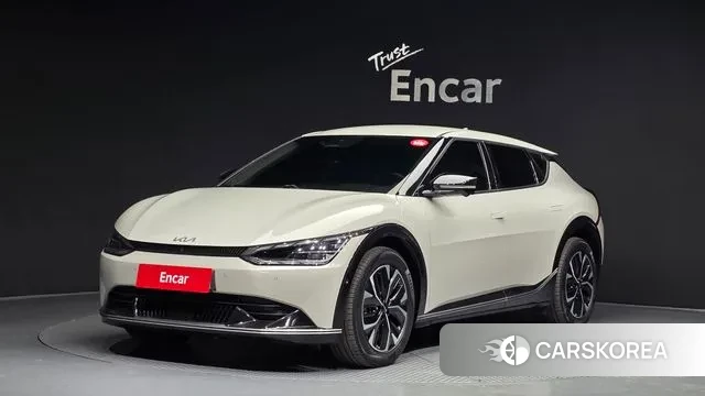 Kia EV6 2021 Серебристо-серый из Кореи