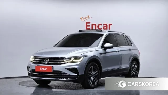 Volkswagen Tiguan second Generation 2023 Серебряный из Кореи