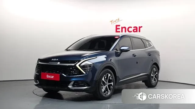 Kia Sportage 5th Generation Hybrid 2021 Синий из Кореи