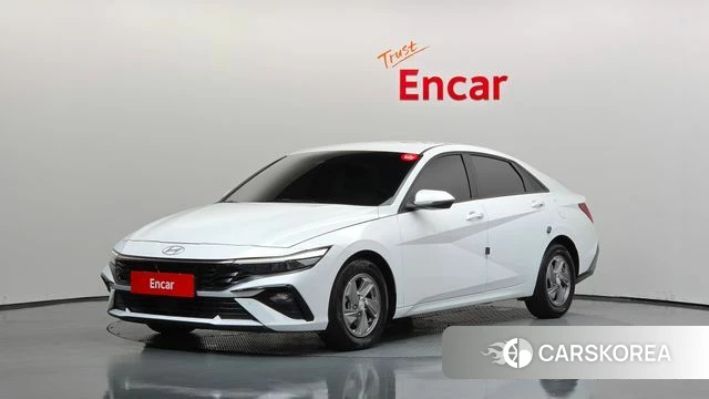 Hyundai The New Avante (CN7) 2025 Белый из Кореи