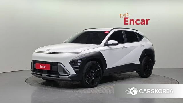 Hyundai Kona Hybrid (SX2) 2023 Белый из Кореи