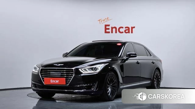 Genesis EQ900 2018 Черный из Кореи