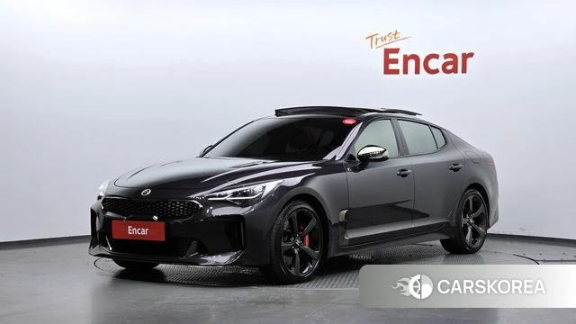 Kia Stinger 2018 Серый из Кореи