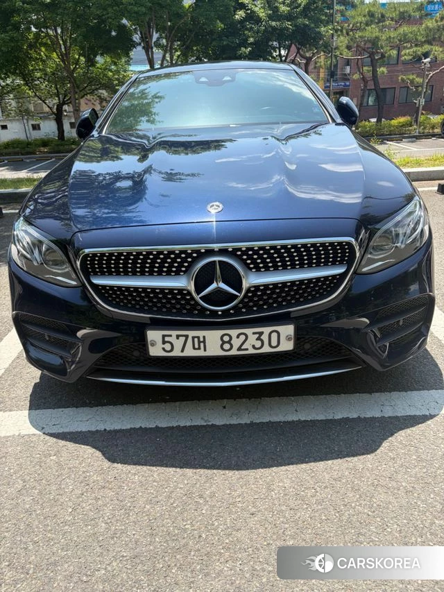 Mercedes-Benz E-Class W213 2018 Синий из Кореи