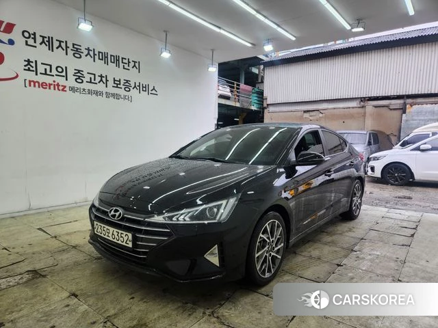 Hyundai The New Avante AD 2019 Черный двухцветный из Кореи