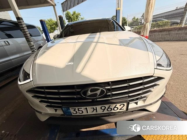 Hyundai Sonata Hybrid (DN8) 2022 Белый из Кореи